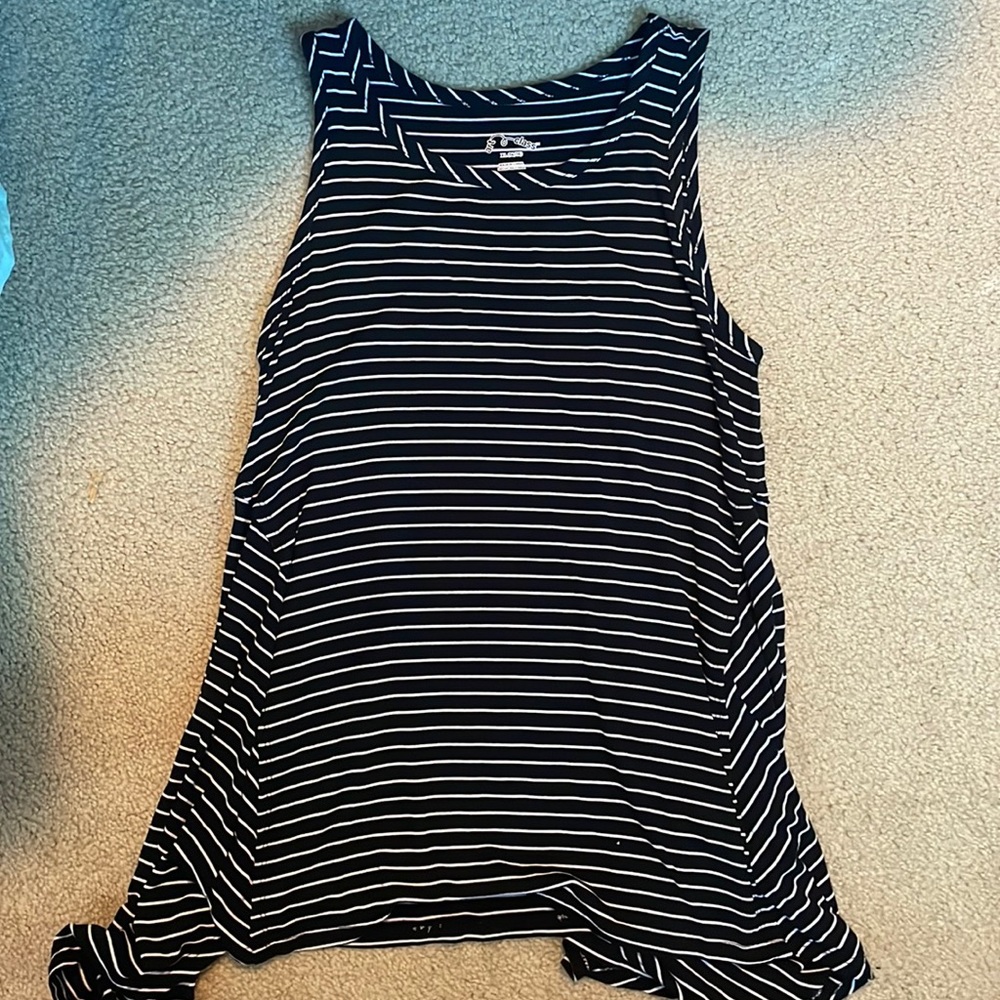 Black and White Tank Top